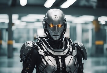 cyborg bumper car classical drive elegance engine fuel hobby luxury model motor personal power retro sedan transport transportation travel vehicle steering glasses three-dimensional art cyber design