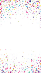 School notebook cover. Colorful childish floating