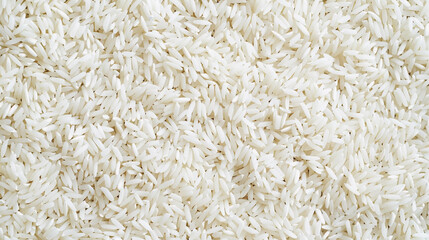 White rice background texture.