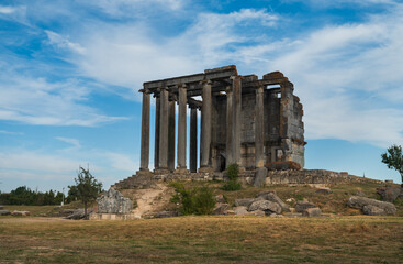 Aizanoi antique city. Zeus temple, Kutahya - Turkey