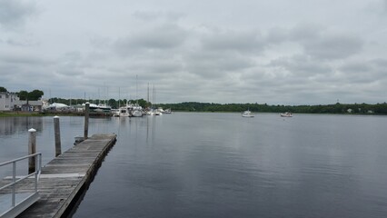 Obraz premium Boating New England