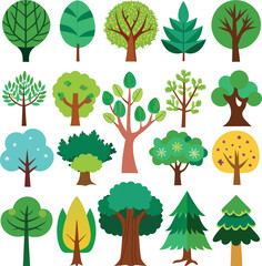 collection of trees