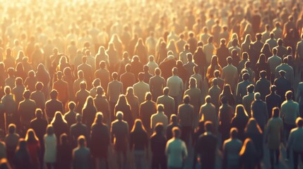 Obraz premium generate an image to show growth in Genz population