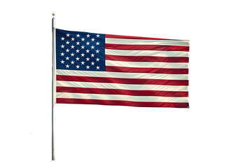 United States of America flag. The correct proportions and color