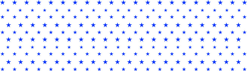 Seamless pattern with stars. Blue and white simple pattern. Festive pattern with stars. Night sky background. Kids texture. Nursery prints for textile, apparel, wrapping paper, vector illustration