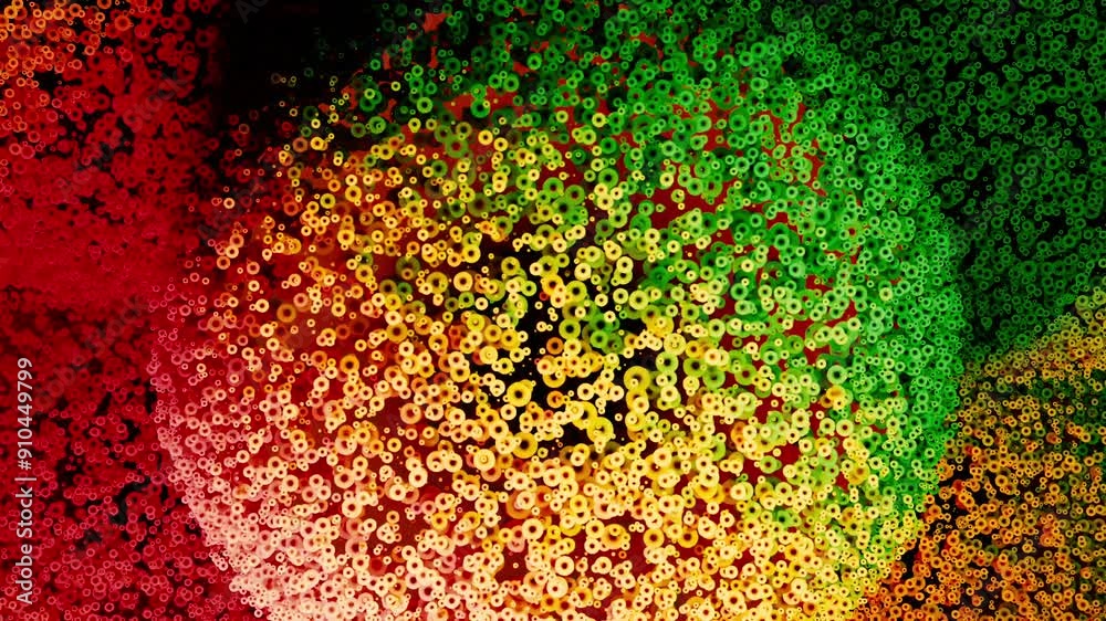 Wall mural a colorful abstract texture featuring vibrant patterns that captivate the eye and mind. design