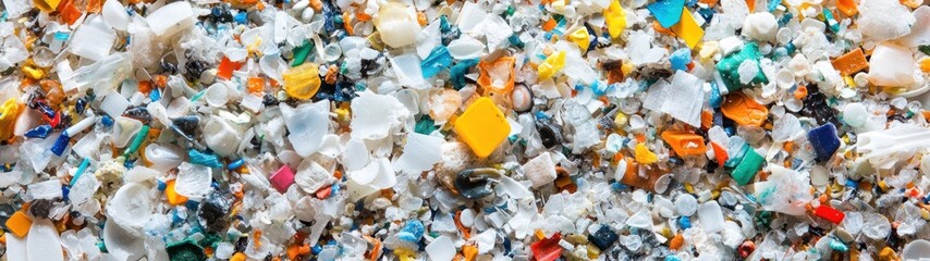 Microplastics Pollution in a Close-Up View