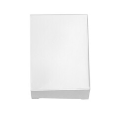 empty packaging white cardboard box