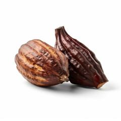 Cacao isolated on white background