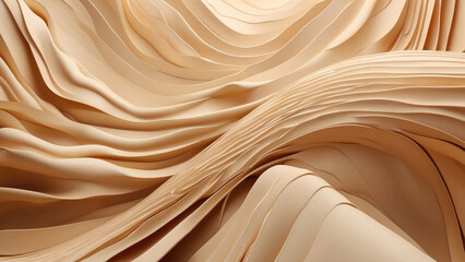Obraz premium abstract beige wave background