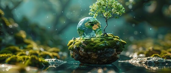 green planet concept, planet conservation