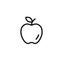 Apple outline icon