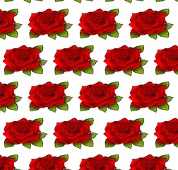 red roses background