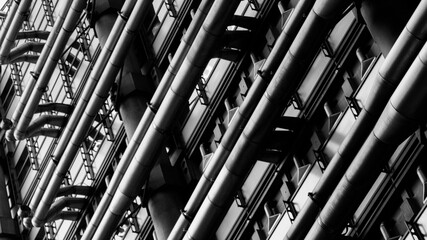 Tubing in London skyscraper