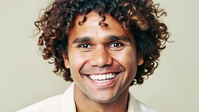 Slideshow of Smiling Men and Women of Different Nationalities Looking at the Camera