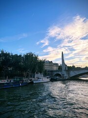 boat ride on the seine