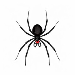 black widow Aether animal cartoon isolated whitebackground 16:9