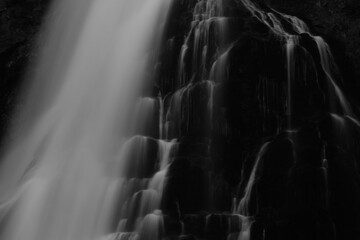 waterfall in the winter