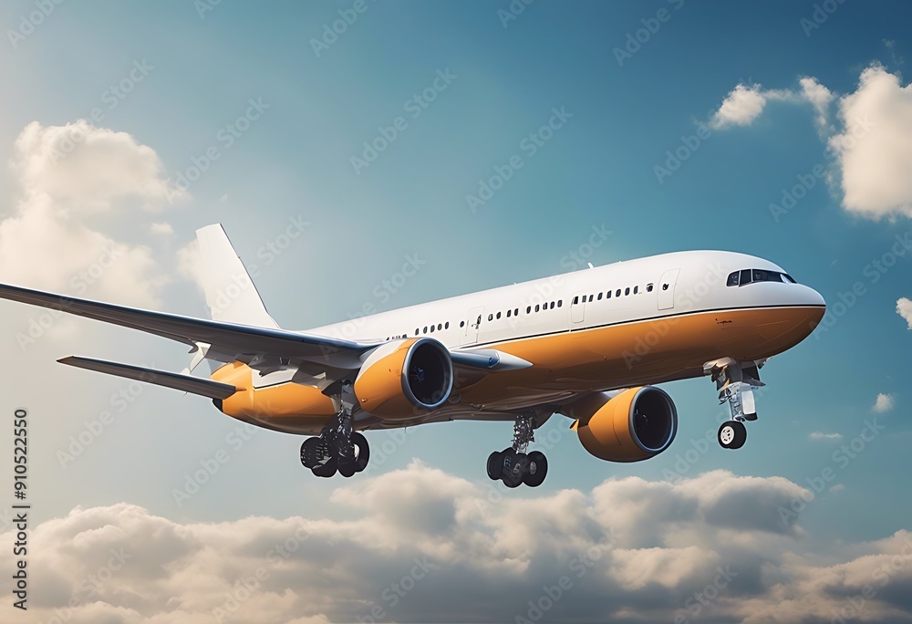 Wall mural vector airplane aeroplane plane aircraft jet travel air transportation sky fly airliner flight transport flying airbus aviation passenger aerodrome airline boeing landing business