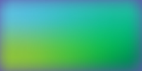 Abstract gradient light green blue background