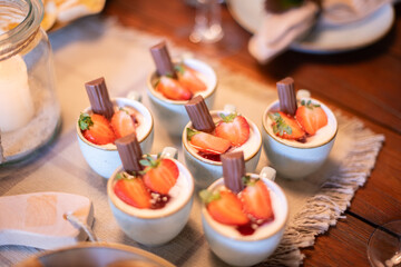 Erdbeerdesert