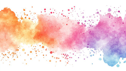 Obraz premium watercolor splash background, pastel color palette, vector...