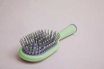 plastic comb with plastic handle