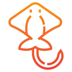 Stingray Gradient Icon