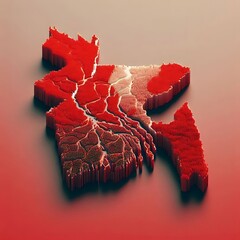 Bangladeshi ref colour map 3d