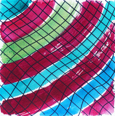 Abstract watercolor background design wash