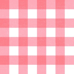 Illustration of Gingham pattern seamless, loopable, repeated, fabric motif, classic, checkered, cotton tablecloth texture, simple, picnic cloth,