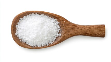 Salt in a Wooden Spoon