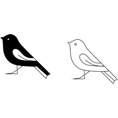 bird on a branch of tree