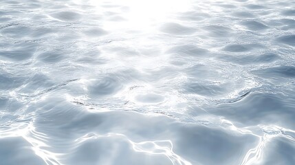 Fototapeta premium White water wave texture background Closeup of clear calm water surface texture with splashes and bubbles.