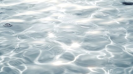 Fototapeta premium White water wave texture background,Closeup of desaturated transparent clear calm water surface texture with splashes and bubbles. Trendy abstract nature background. 