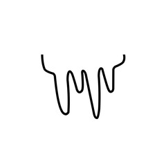 stalactite line illustration