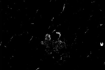 Background of black and white texture. Abstract monochrome pattern of spots, cracks, dots, chips.