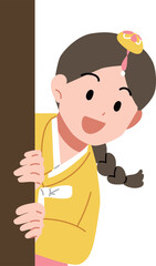 한복을 입은 어린이