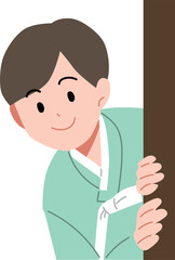 한복을 입은 어린이