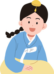 한복을 입은 어린이