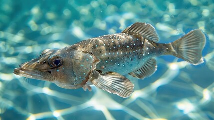 A clown fish swimming amongst coral.