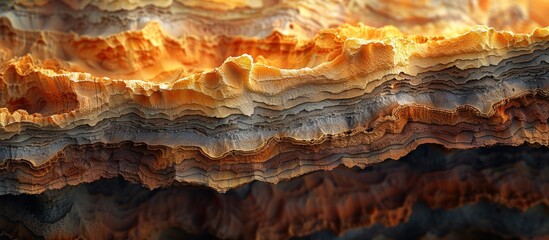 Obraz premium Abstract Layered Landscape