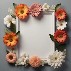 Obraz premium Flower in the frame wall art