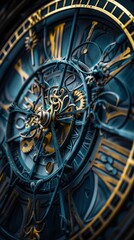 Obraz premium clock conceptual image, asbtract, beautiful, centered,