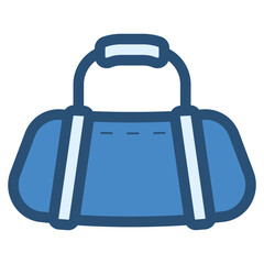 holdall fitness bag icon