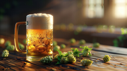 American Lager Beer Mug