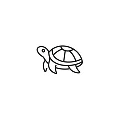 Turtle icon vector. EPS 10 editable vector