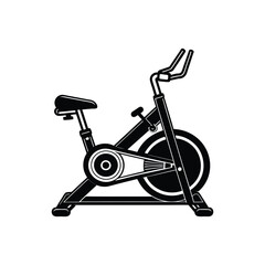 exercise bike silhouette