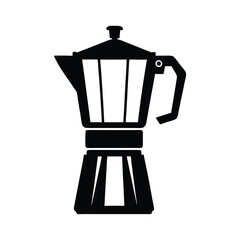 coffee maker silhouette icon for vector design