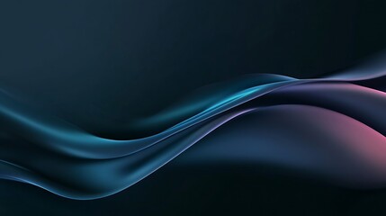 Obraz premium Nice smooth gradient desktop wallpaper using for background or media presentation : Generative AI